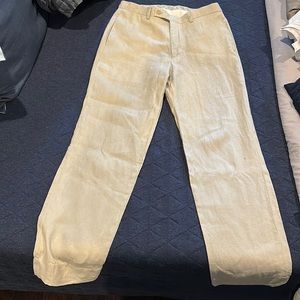 Linen ralph lauren pants. Worn once! 32W/34L